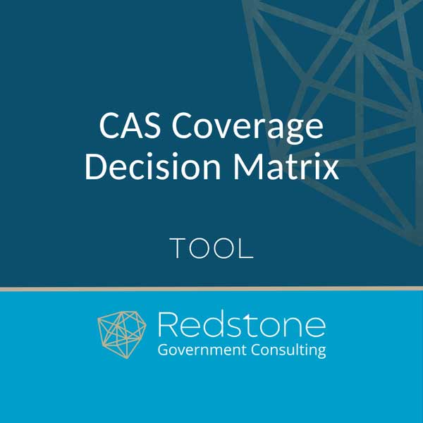 CAS Coverage Decision Matrix 2020 - Redstone GCI