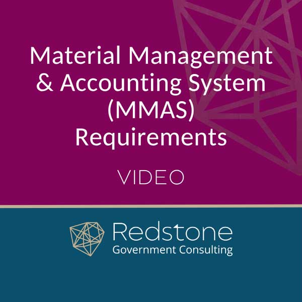 Material Management & Accounting System (MMAS) Requirements