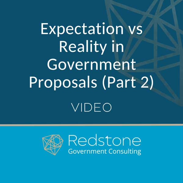 Expectation vs Reality in Government Proposals (Part 2)
