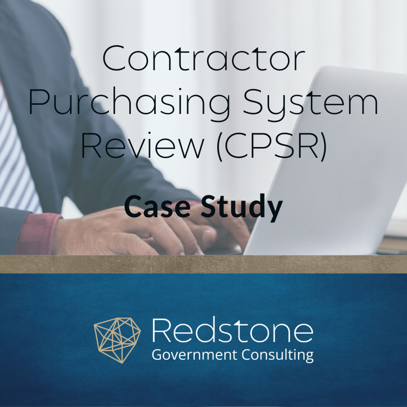 RGCI - Contractor Purchasing System Review (CPSR)