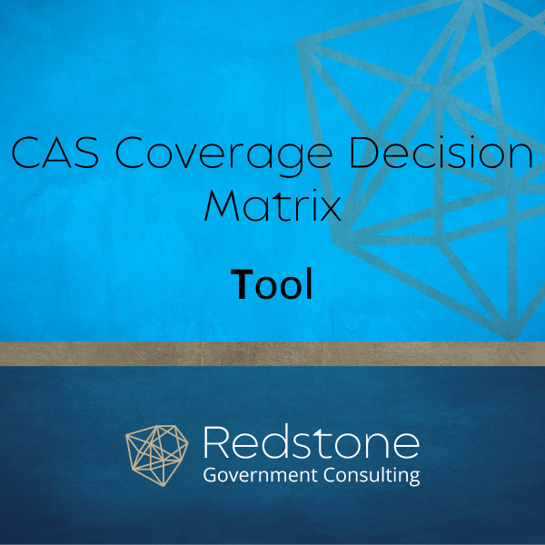 CAS Coverage Decision Matrix 2020 - Redstone GCI