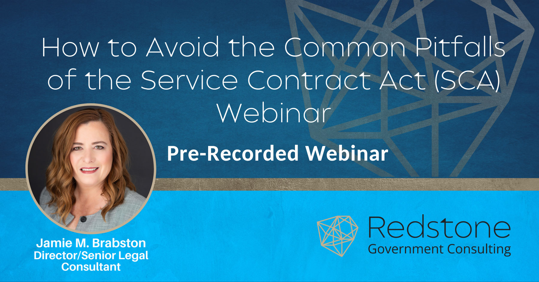 RGCI How to Avoid the Common Pitfalls of the Service Contract Act (SCA) Webinar Featured Page