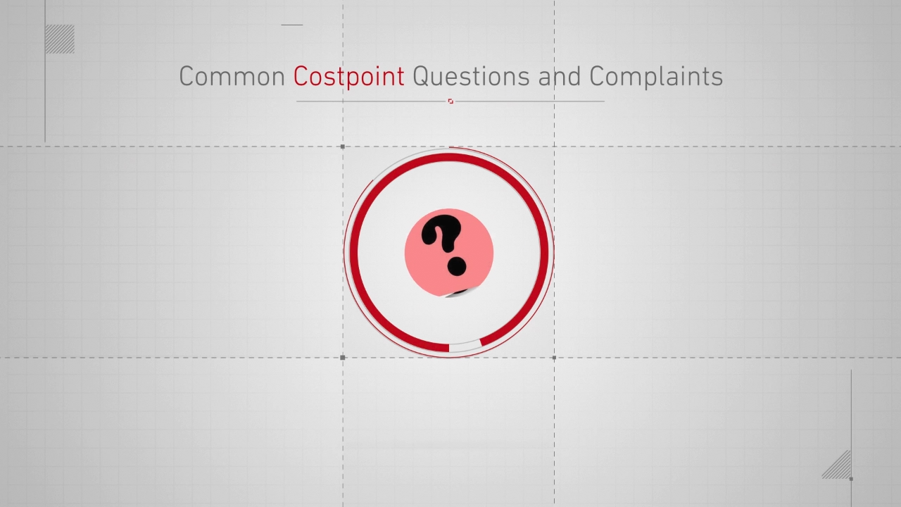 Common Deltek Costpoint Questions and Complaints