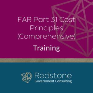 RGCI---FAR-Part-31-Cost-Principles-Training