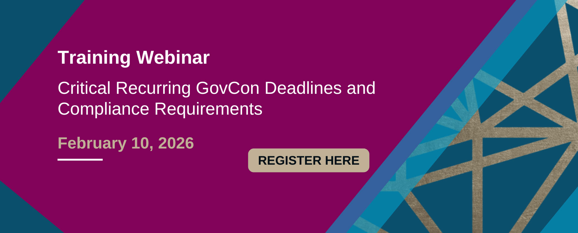 Critical Recurring GovCon Deadlines and Compliance Requirements Webinar