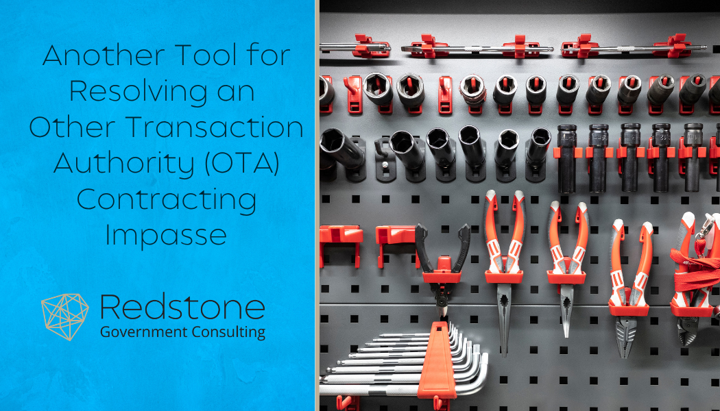 RGCI - Another Tool for Resolving an Other Transaction Authority (OTA) Contracting Impasse