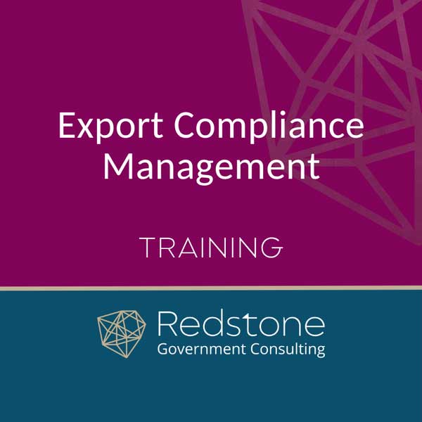 Export Compliance Management